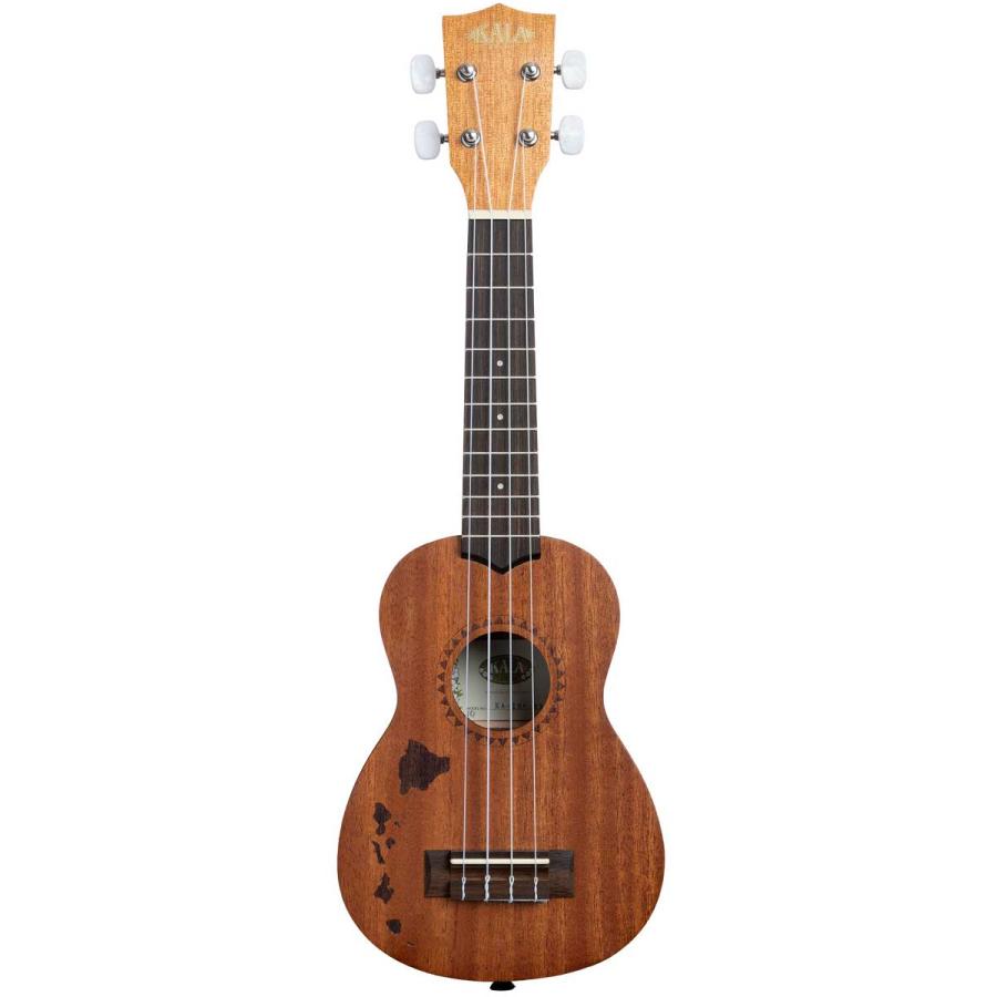 KALA KA-15S-H1 KA-15 SATIN MAHOGANY SOPRANO W/ HAWAIIAN ISLANDS 