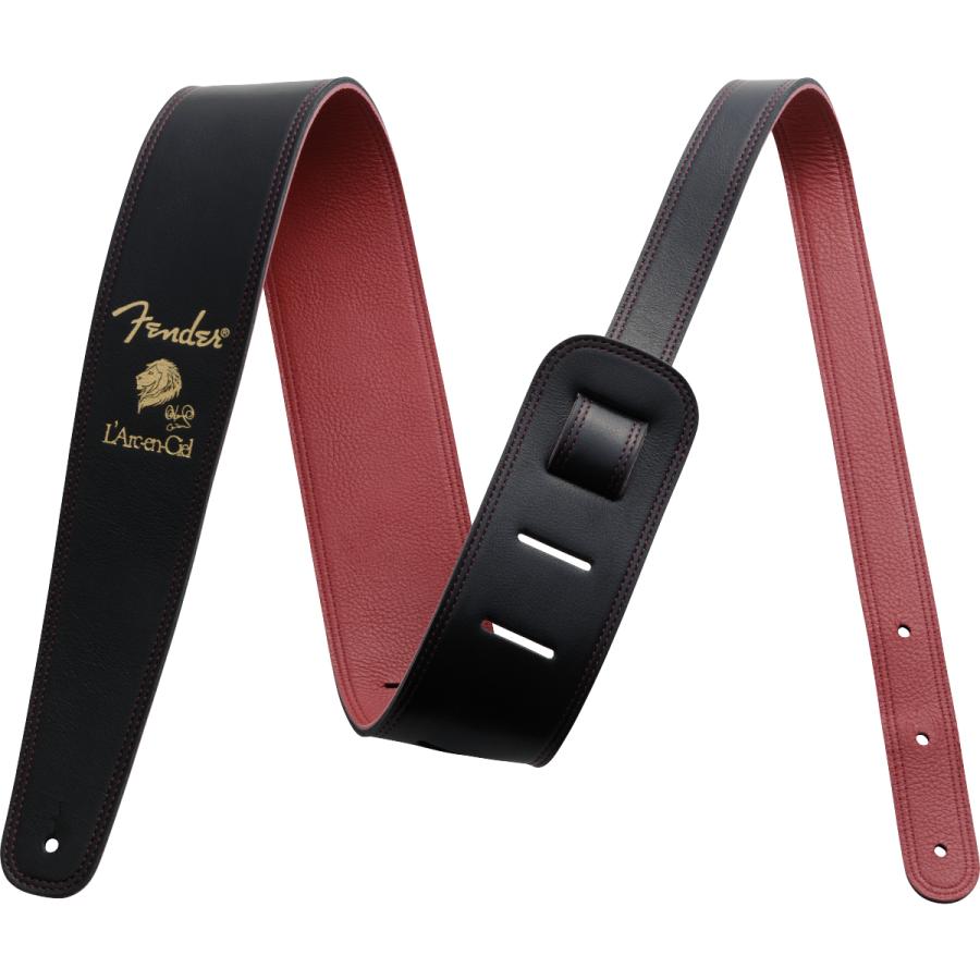 Fender KEN SIGNATURE STRAP -Black/Red- │ ギター/ベース Fender KEN SIGNATURE STRAP -Black/Red- │ ギター/ベース