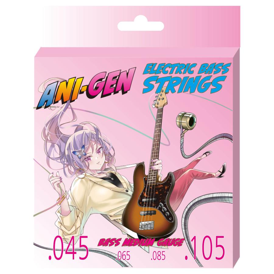 ANI-SB45 エレキベース弦 3SETパック 045-105 新品《エレキ