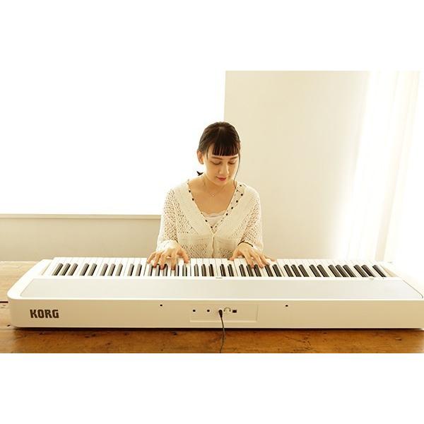 KORG B2N 電子ピアノ88鍵　ペダル　譜面台 Amazon | ​​KORG コルグ 電子ピアノ B2N 88鍵 ライトタッチ鍵盤