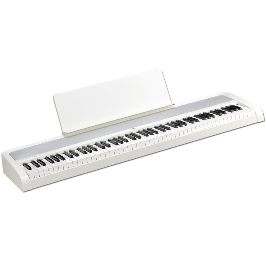 B2 White Digital Piano 《ダンパーペダル＆譜面立て付き!!》 88鍵盤デジタルピアノ