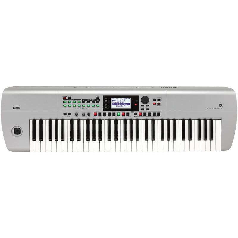 KORG i3 -MS (Super Matte Silver)- Music Workstation