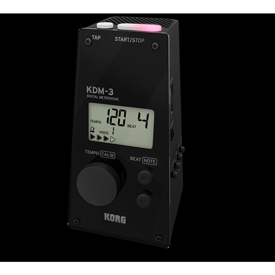 KORG（コルグ） KORG KDM-3-BK デジタルメトロノーム : ギタープラネット Yahoo!ショップ - 通販 - Yahoo!ショッピング
