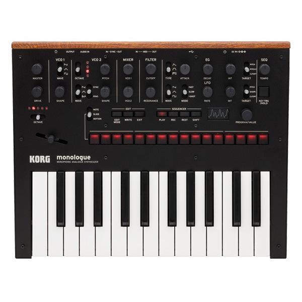 KORG monologue ブラック KORG（コルグ） KORG monologue Monophonic Analogue Synthesizer