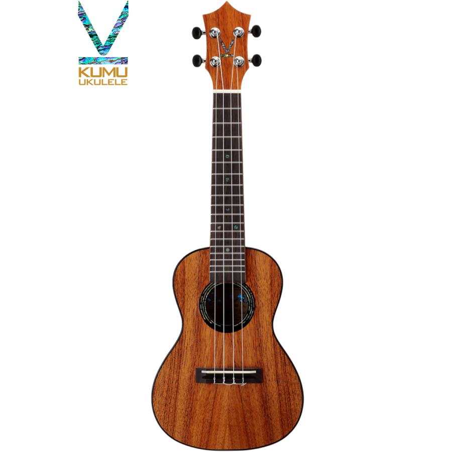 KUMU UKULELE Tuxedo series CM54A コンサートウクレレ《ウクレレ 