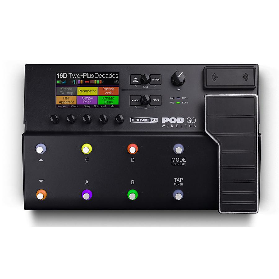 LINE 6 POD GO WIRELESS ギタープロセッサー Line 6 POD Go Wireless Guitar Multi-Effects Processor