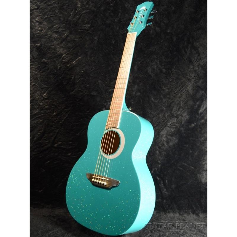 Luna Guitars Aurora Borealis 3/4 Guitar Teal Green Pearl 《アコギ