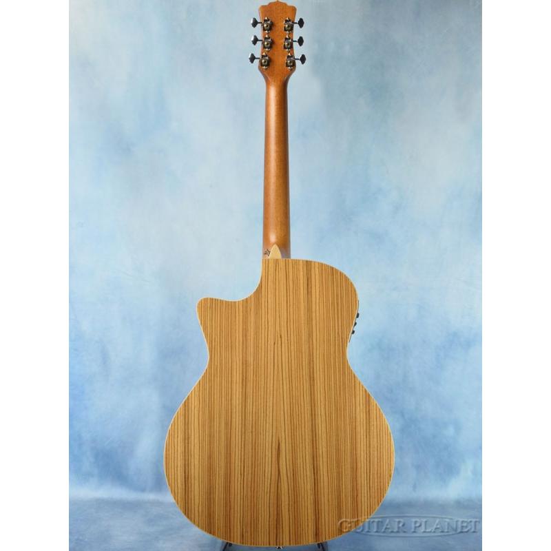 Luna Guitars HT ZBR GCE Zebra Wood Grand Concert 《エレアコ