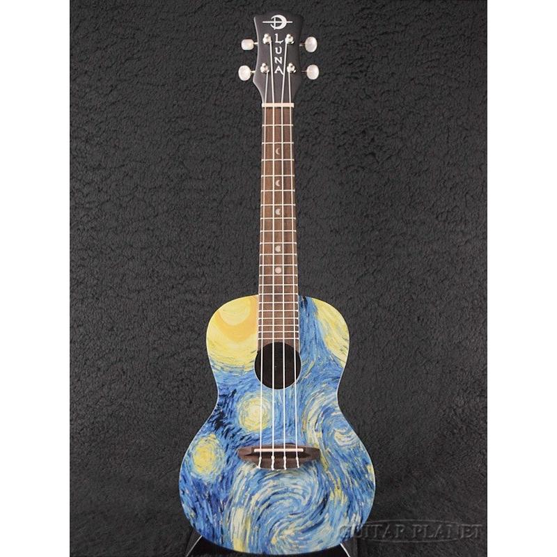 Luna Luna Guitars UKE STR C ゴッホ コンサートウクレレ 《ウクレレ