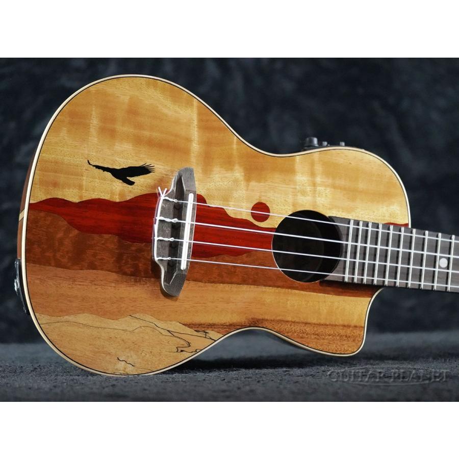 ハードケース付!!》Luna Ukulele Vista Eagle Concert with Fishman 