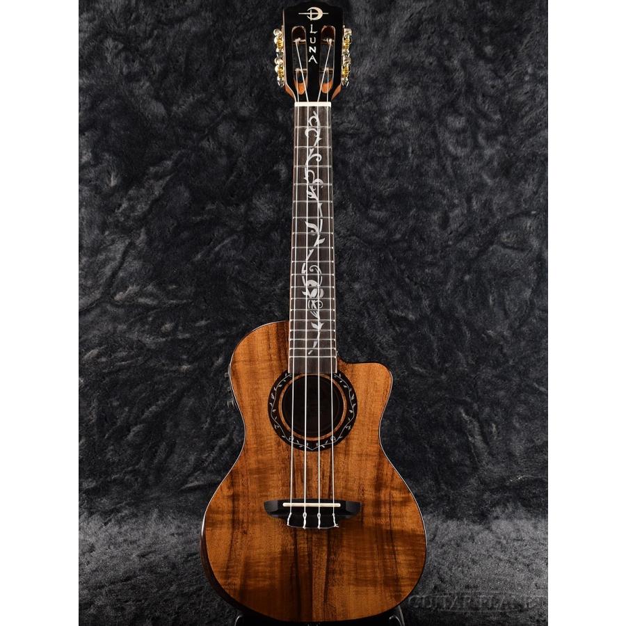Luna Luna Guitars Uke Vineyard Koa Bevel Concert w/ Preamp 