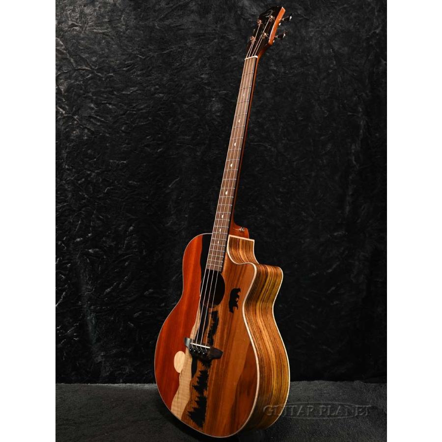 Luna Guitars Vista Bear Acoustic Bass A/E With Hardshell Case《エレアコベース》｜guitarplanet｜02