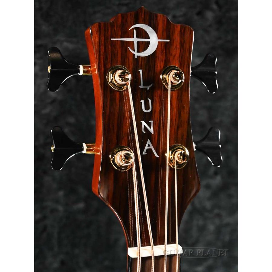 Luna Guitars Vista Bear Acoustic Bass A/E With Hardshell Case《エレアコベース》｜guitarplanet｜05