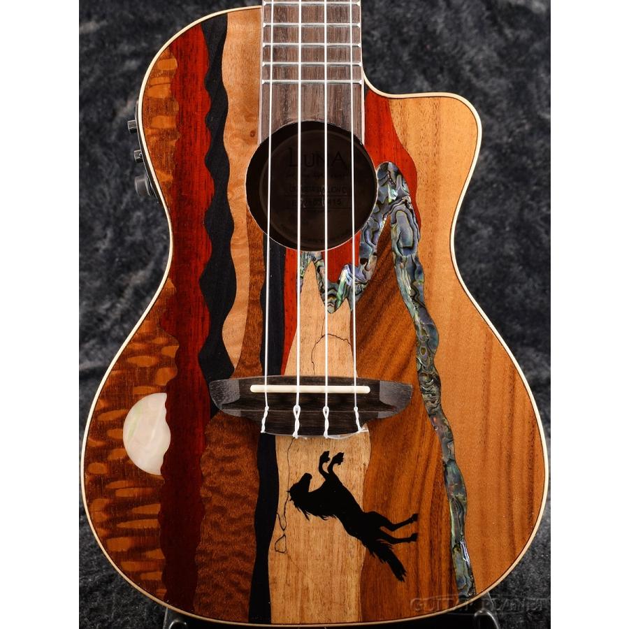 Luna 《ハードケース付!!》Luna Guitars Vista Stallion Concert Uke w