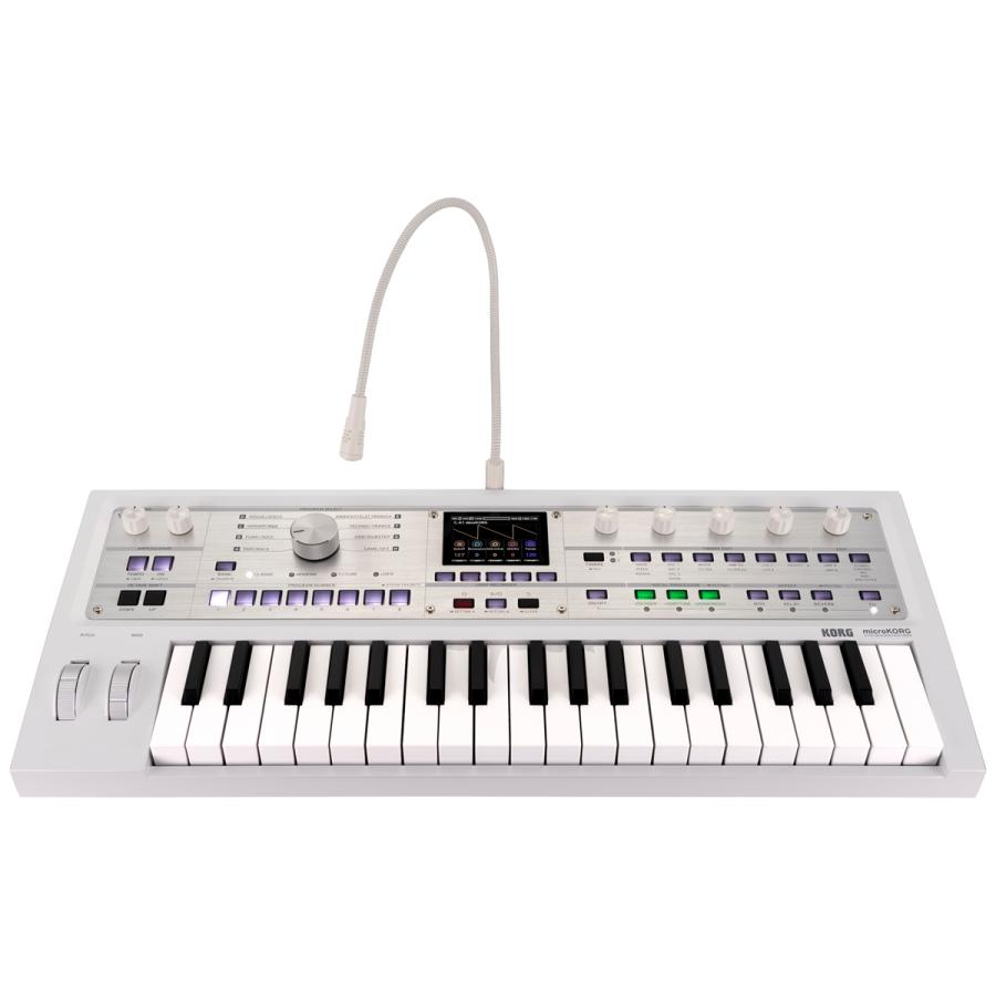 KORG microKORG S ホワイト 37鍵 Korg microKorg-S 37-Key Synthesizer/Vocoder | Reverb