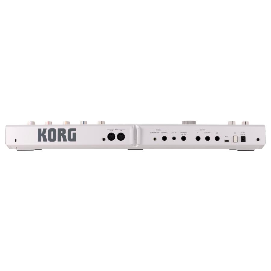 KORG microKORG2 MWH 限定カラー 数量限定品] KORG microKORG2 37鍵盤 MWH (パールホワイト) 専用