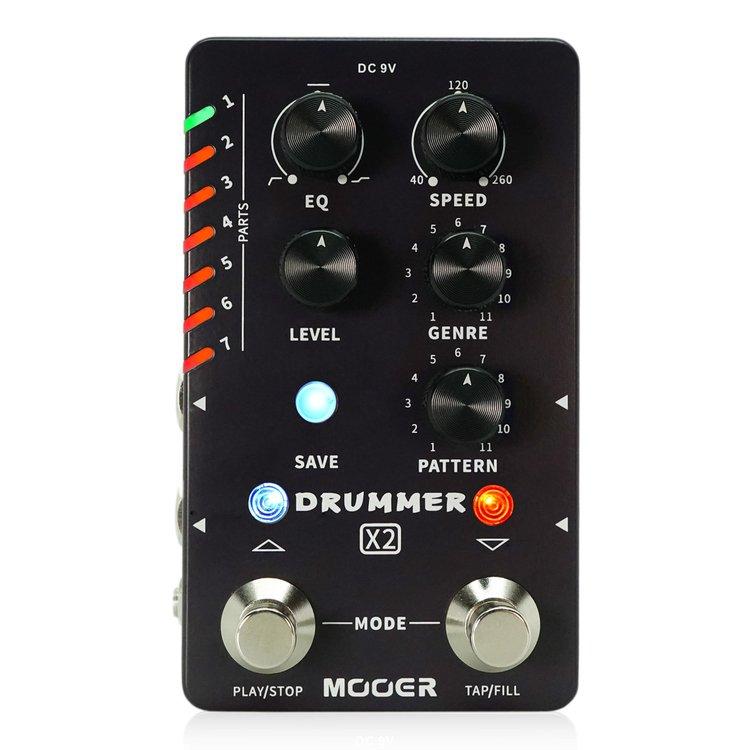 MOOER DRUMMER X2【ドラムマシン】《エフェクター》 : ギター