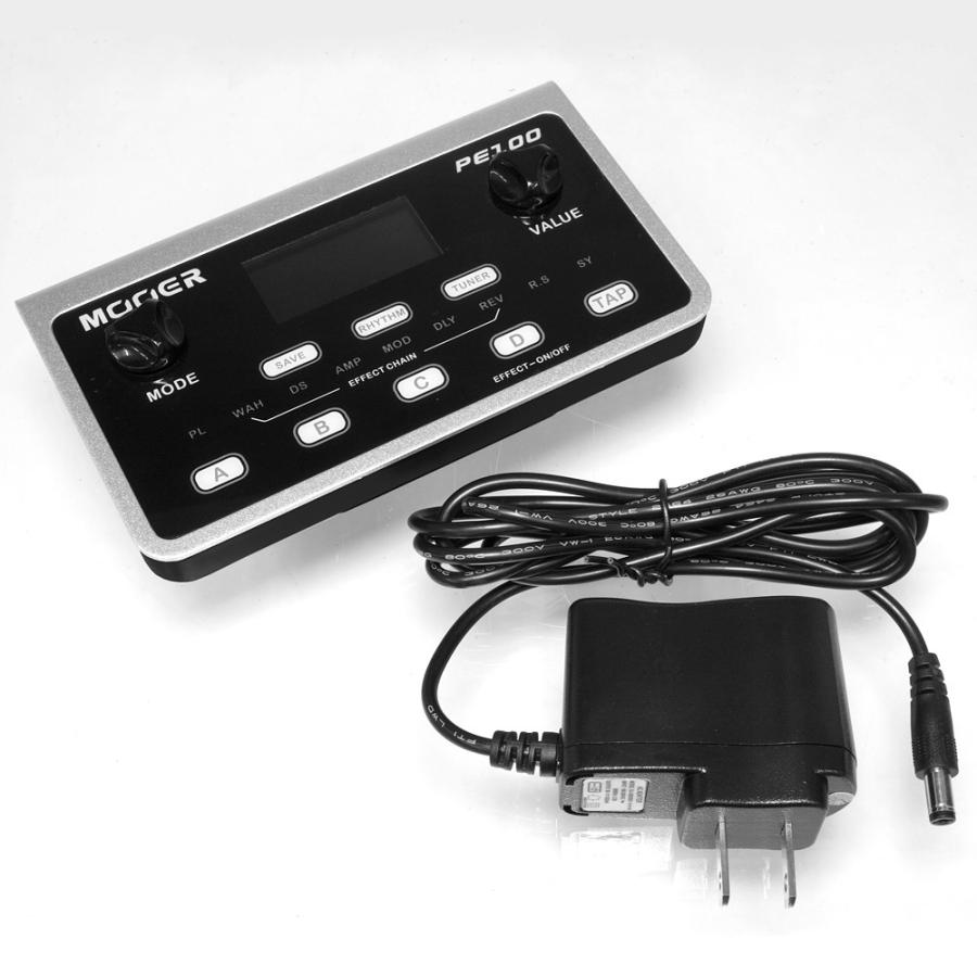 Mooer PE100 ポータブルマルチエフェクター 《チューナー,ドラムマシン