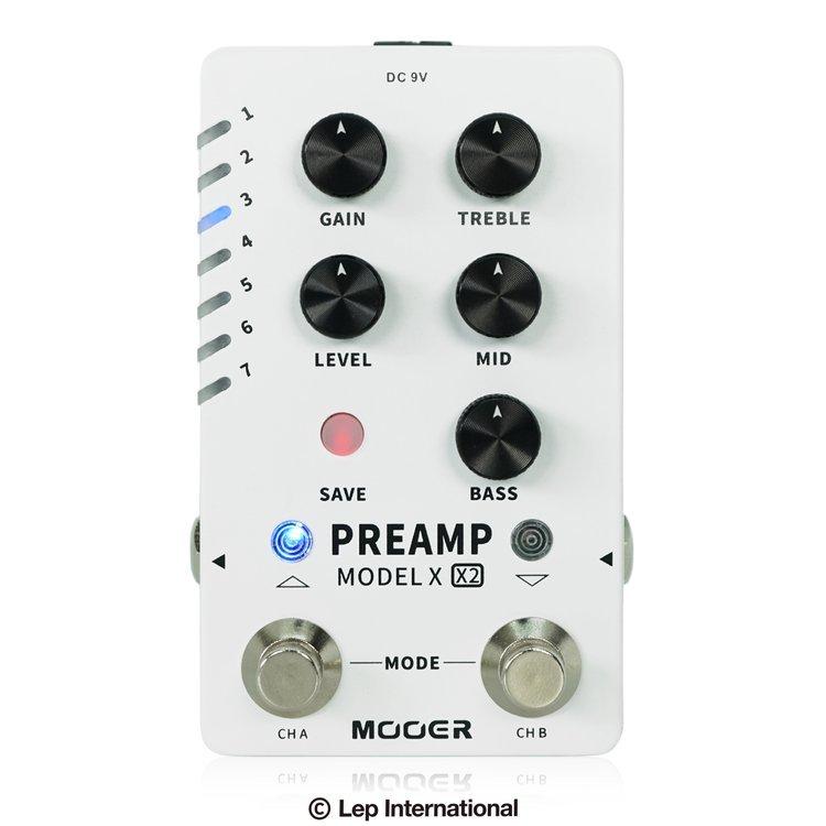 Mooer PREAMP MODEL X2【プリアンプ】《エフェクター》 : ギター 
