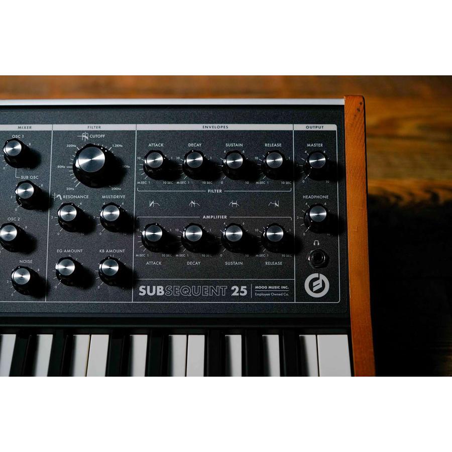 《送料込》 Moog Subsequent 25 アナログシンセサイザー 【SKC3400919302】(120032円)