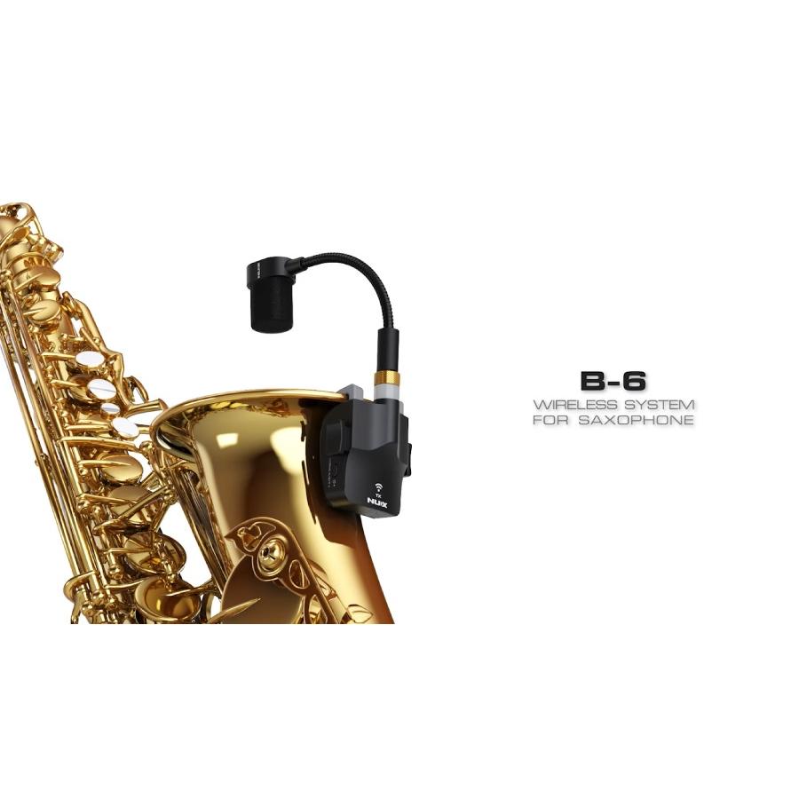 NUX / B-6 新品 サクソフォン用ワイヤレスシステム : ギタープラネット 