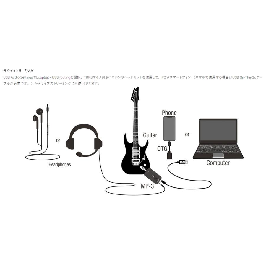 NUX Mighty Plug Pro MP3《ヘッドホンアンプ/インターフェース