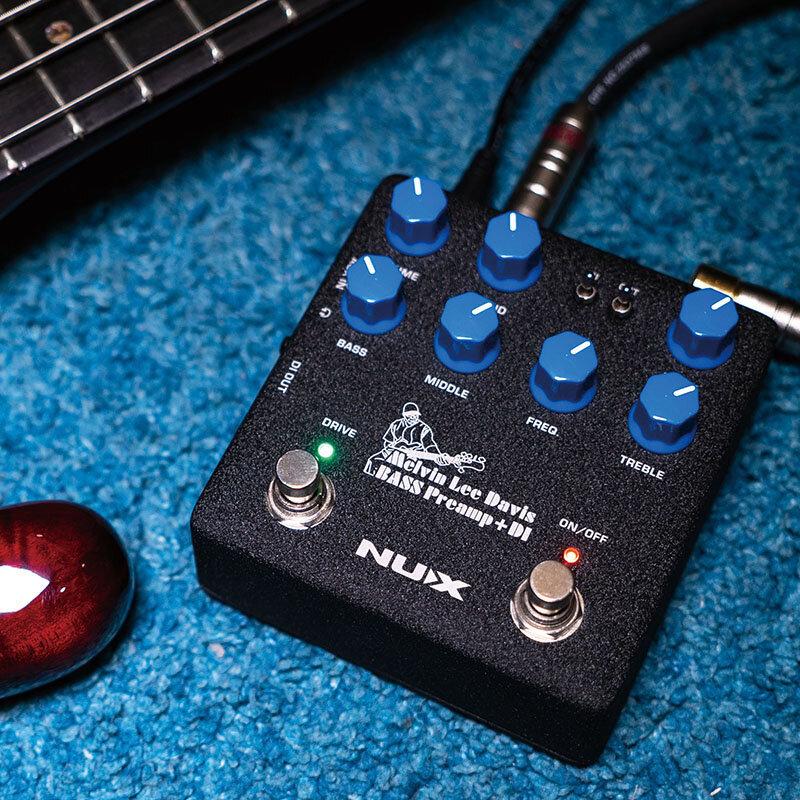 NUX MLD Bass Preamp + DI【ベースプリアンプ/ DI】《エフェクター