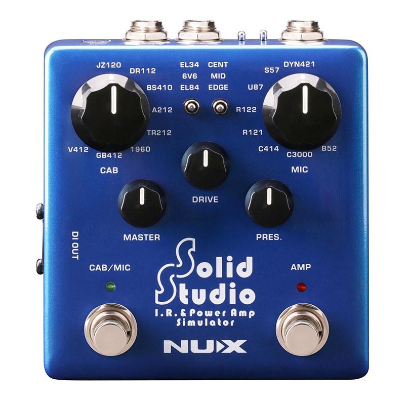 NUX Solid Studio IR パワーアンプシミュレーター NUX Solid Studio IR & パワーアンプシミュレーター