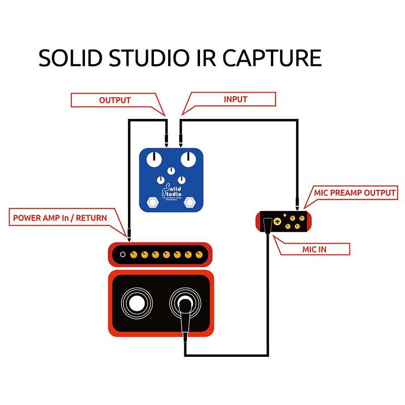 NUX Solid Studio IR & パワーアンプシミュレーター 《エフェクター