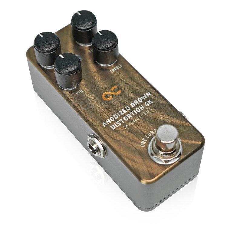 One Control ANODIZED BROWN DISTORTION 4K【ディストーション