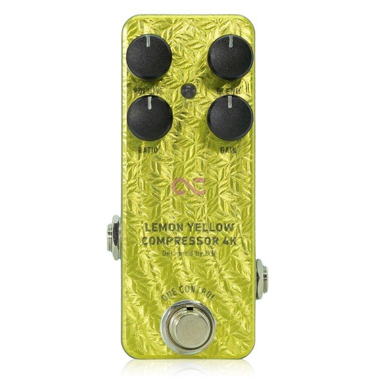 ギター OneControl Lemon Yellow Compressor One Control Lemon Yellow Compressor【コンプレッサー