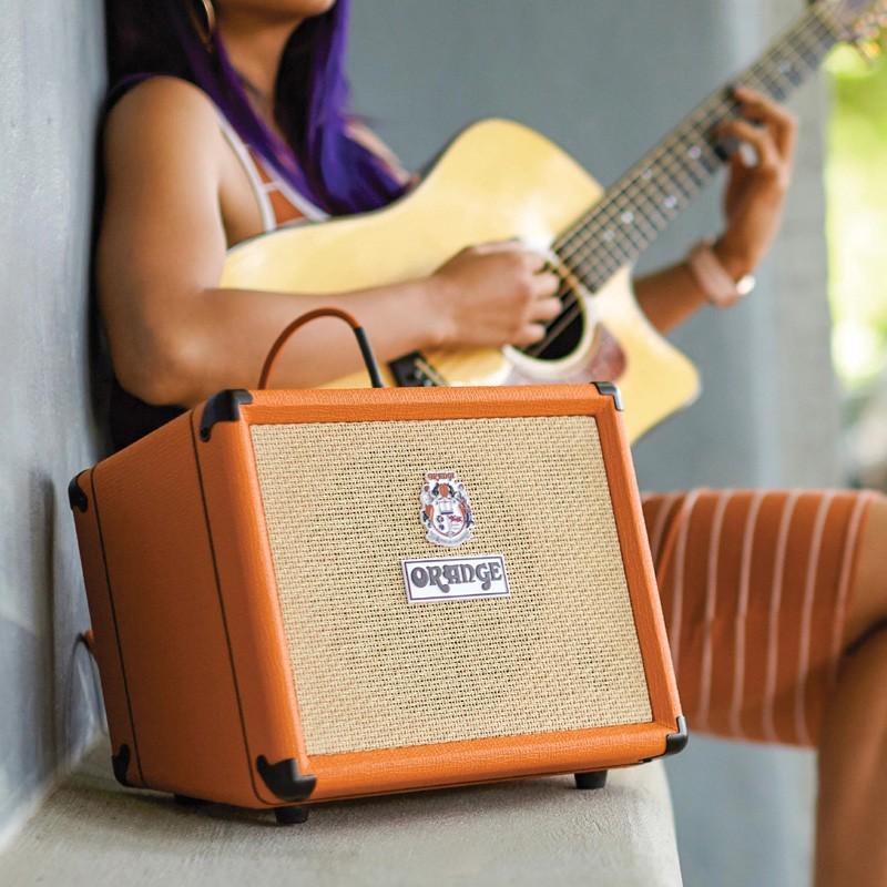 エレキギター、アンプ Orange Crush Acoustic 30 《ファンタム電源も搭載!! / 電池駆動も可能