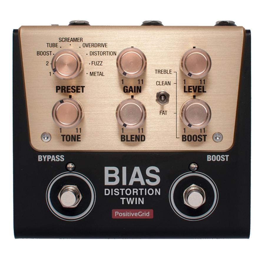 ギター Positive Grid BIAS DISTORTION TWIN Positive Grid BIAS Distortion TWIN │ トーン・マッチ