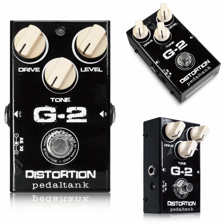 ギター Pedal tank G-2 distortion Pedal Tank G-2 Distortion オーバードライブ 《エフェクター