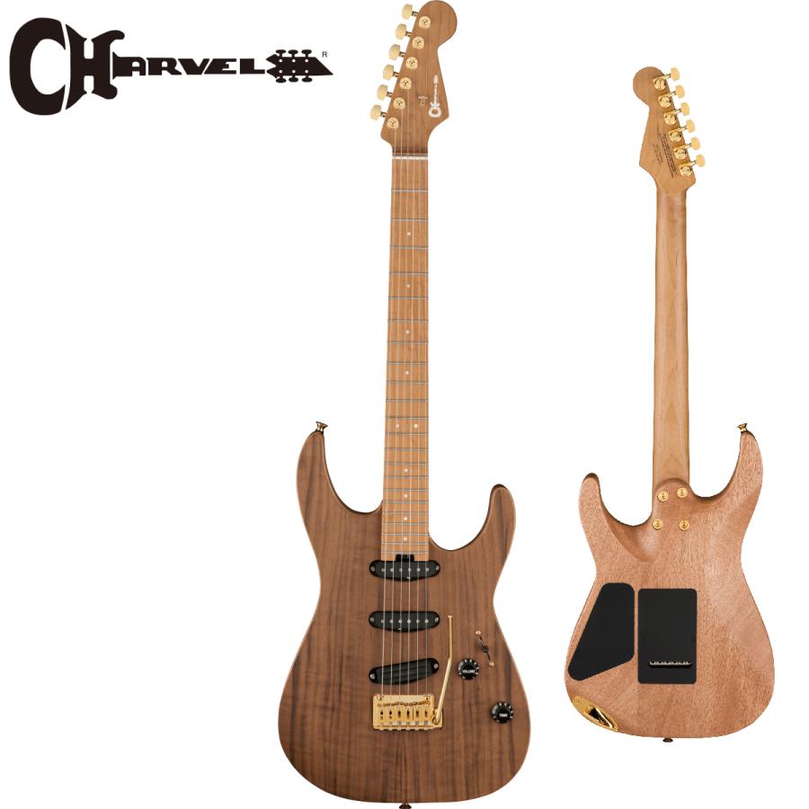 Charvel Pro-Mod DK22 SSS 2PT CM Mahogany with Walnut -Natural