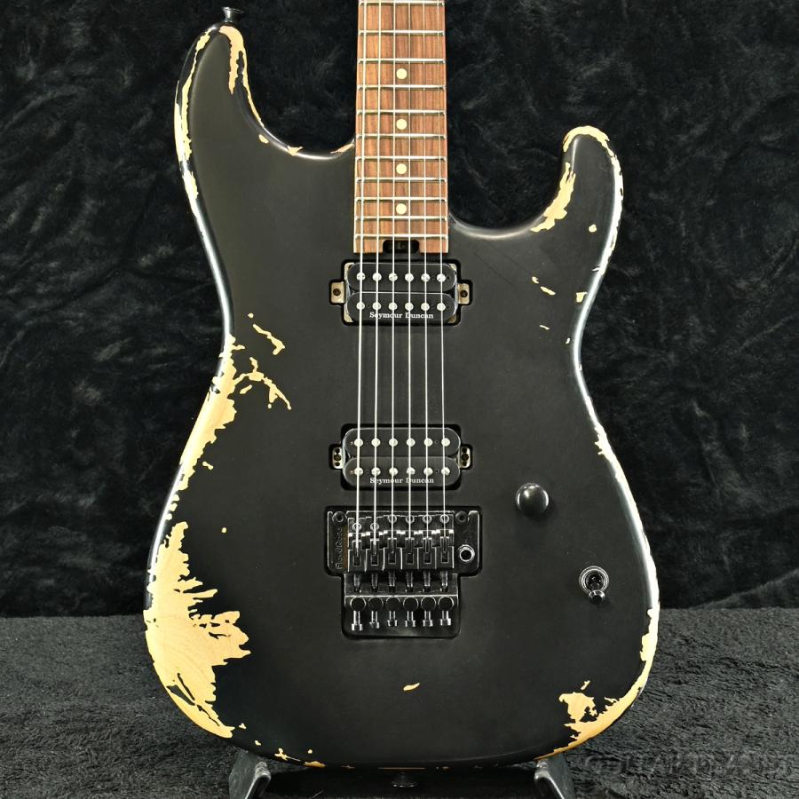Charvel Pro Mod Relic San Dimas Style 1 HH FR -Weathered Black