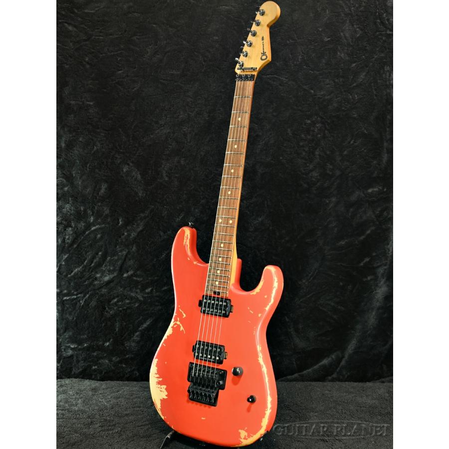 未使用新品 charvelタイプ エレキギター レプリカ品 Charvel Pro Mod Relic San Dimas Style 1 HH FR -Weathered Orange