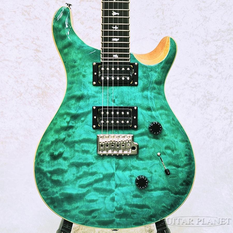 エレキギター PRS SE CUSTOM 24 QUILT turquoise P.R.S. SE Custom 24 Quilt (Turquoise) ｜イケベ楽器店オンラインストア