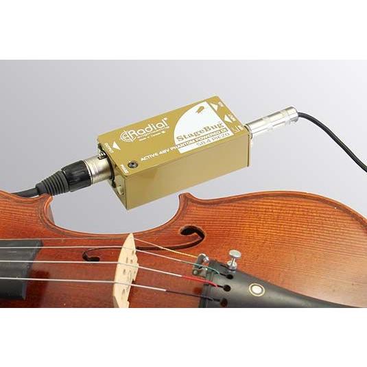 Radial StageBug SB-4 Piezo ピエゾPU専用DIボックス : ギター