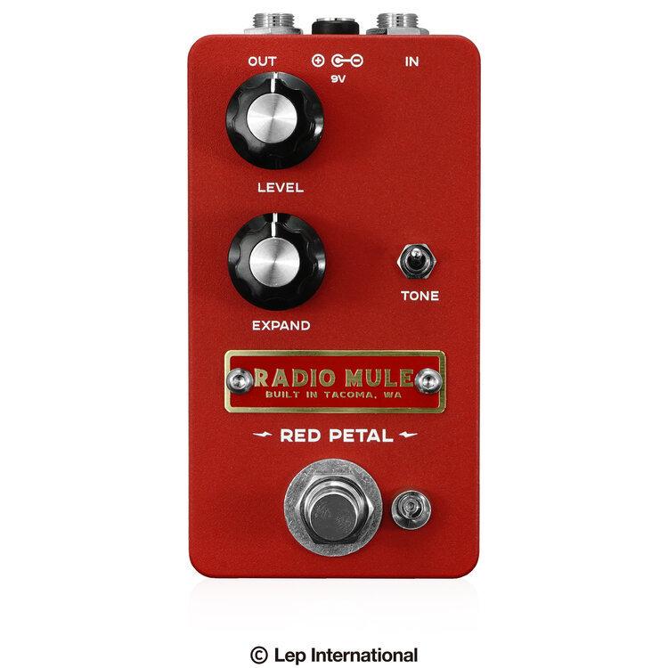 Radio Mule RED PETAL BURNT RED ファズ《エフェクター》