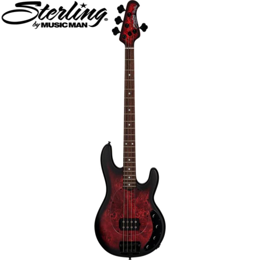 Sterling by MUSIC MAN / RAY34PB DARK SCARLET BURST SATIN 新品