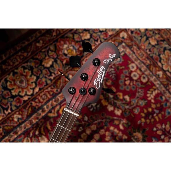 Sterling by MUSIC MAN / RAY34PB DARK SCARLET BURST SATIN 新品