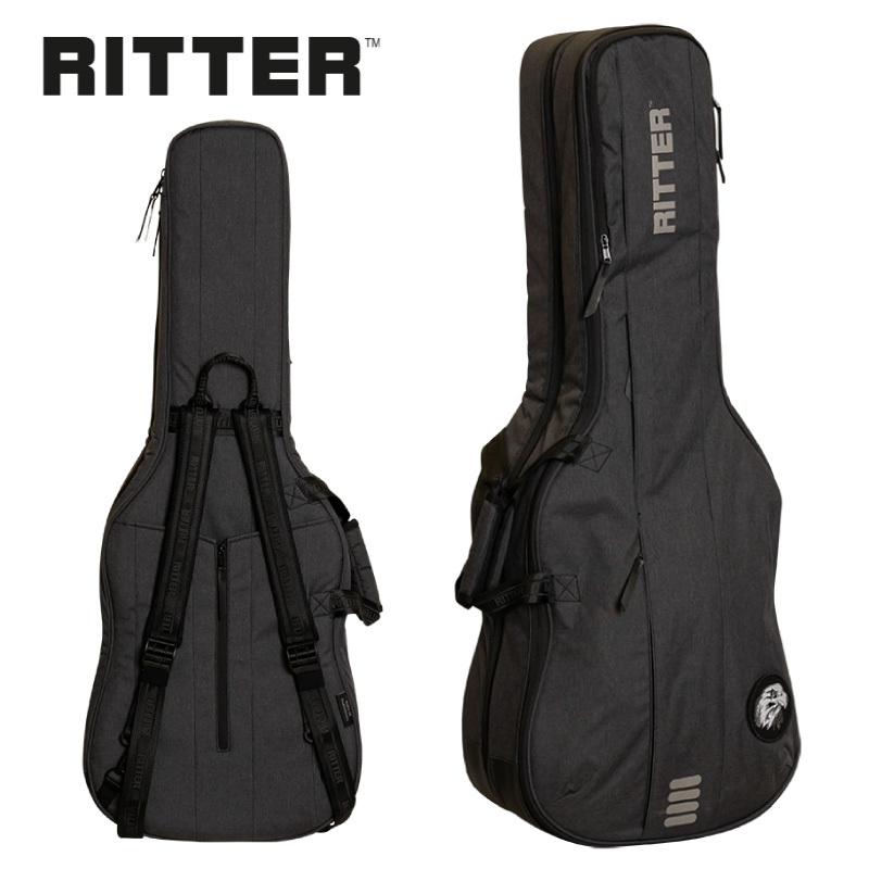 RITTER RGB4-DE for Double Electric Guitar -ANT(Anthracite