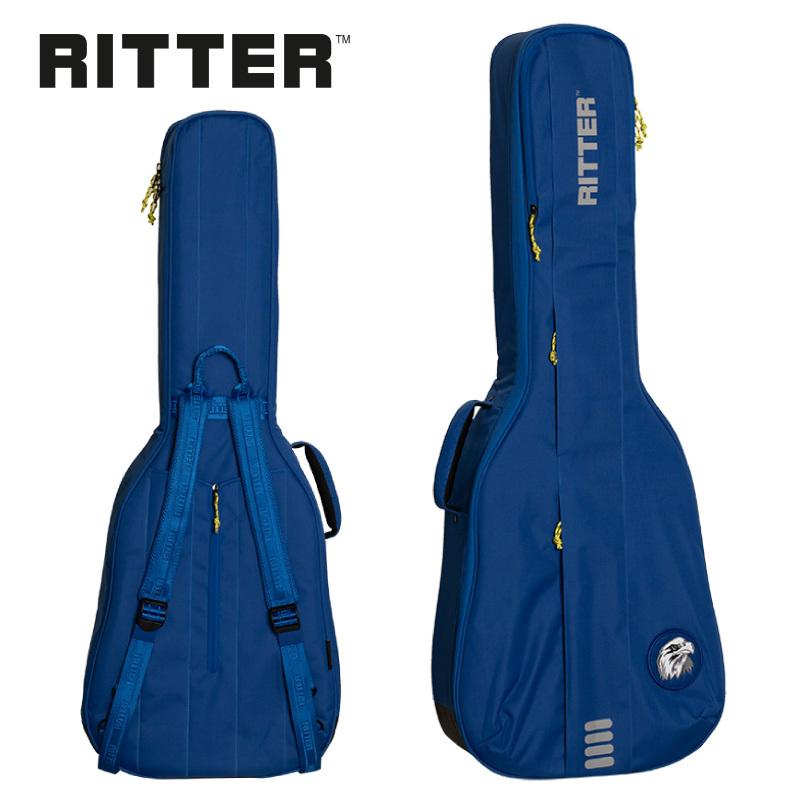 RITTER RGB4-F for Folk/Auditorium -SBL(Sapphire Blue)- フォークギター用ギグバッグ