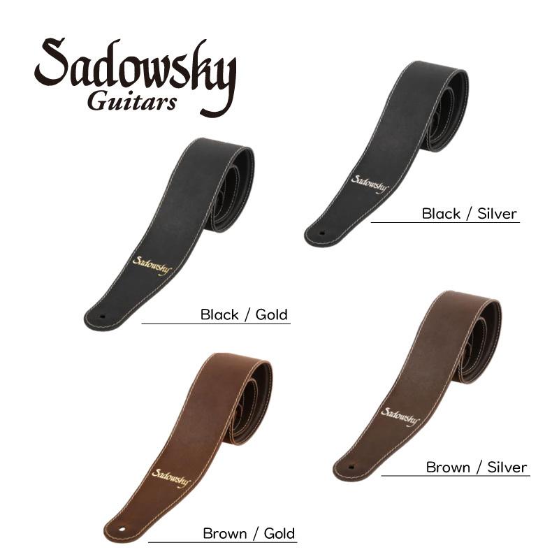 ドイツ製】Sadowsky Genuine Leather Bass Strap Series │ ベース