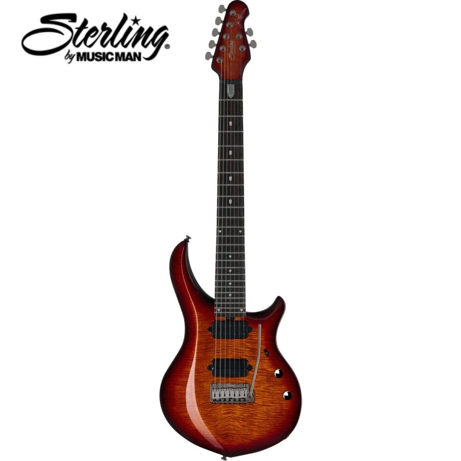 Sterling by MusicMan / MAJ270XFM -Blood Orange Burst