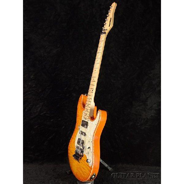 Schecter EX-V-22 CTM FRT 4A Grade -Lemon Drop Sunburst-《エレキ