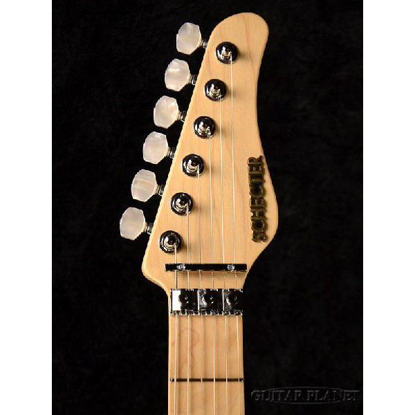Schecter EX-V-22 CTM FRT 4A Grade -Lemon Drop Sunburst