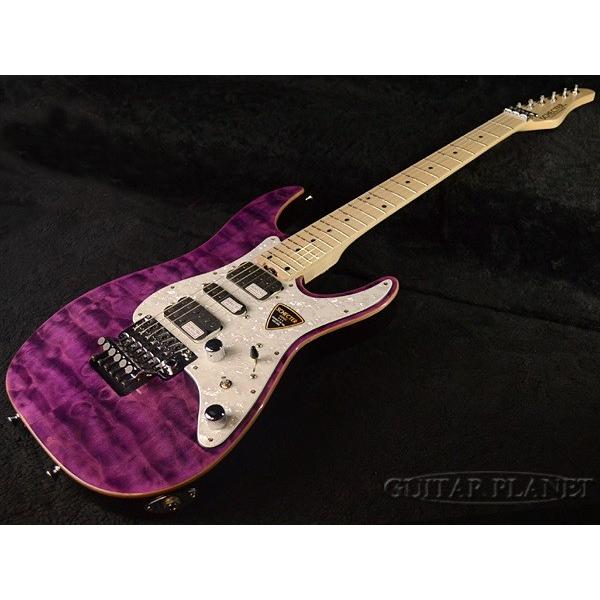 Schecter SD-II-24-AL -See Thru Purple- シースルーパープル《エレキ