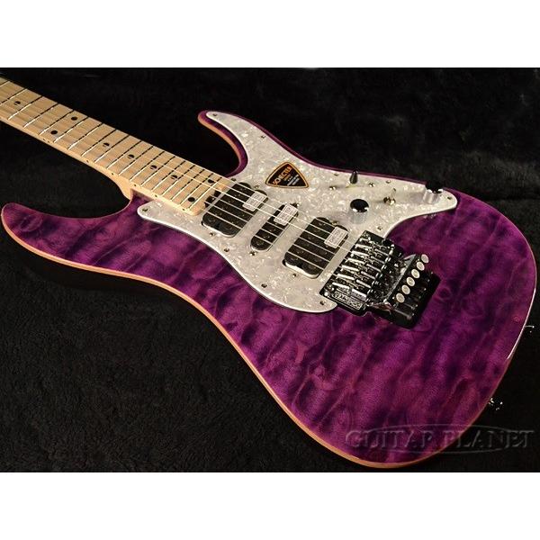 Schecter SD-II-24-AL -See Thru Purple- シースルーパープル《エレキ